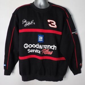 Chase Authentics Mens Dale Earnhardt NASCAR Goodwrench Sweatshirt XL Vintage
